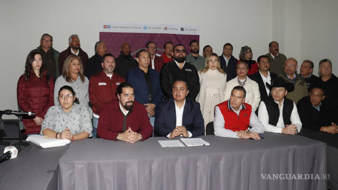 Formaliza IEC alianzas políticas en Coahuila; así serán las contienda partidista por los 38 municipios