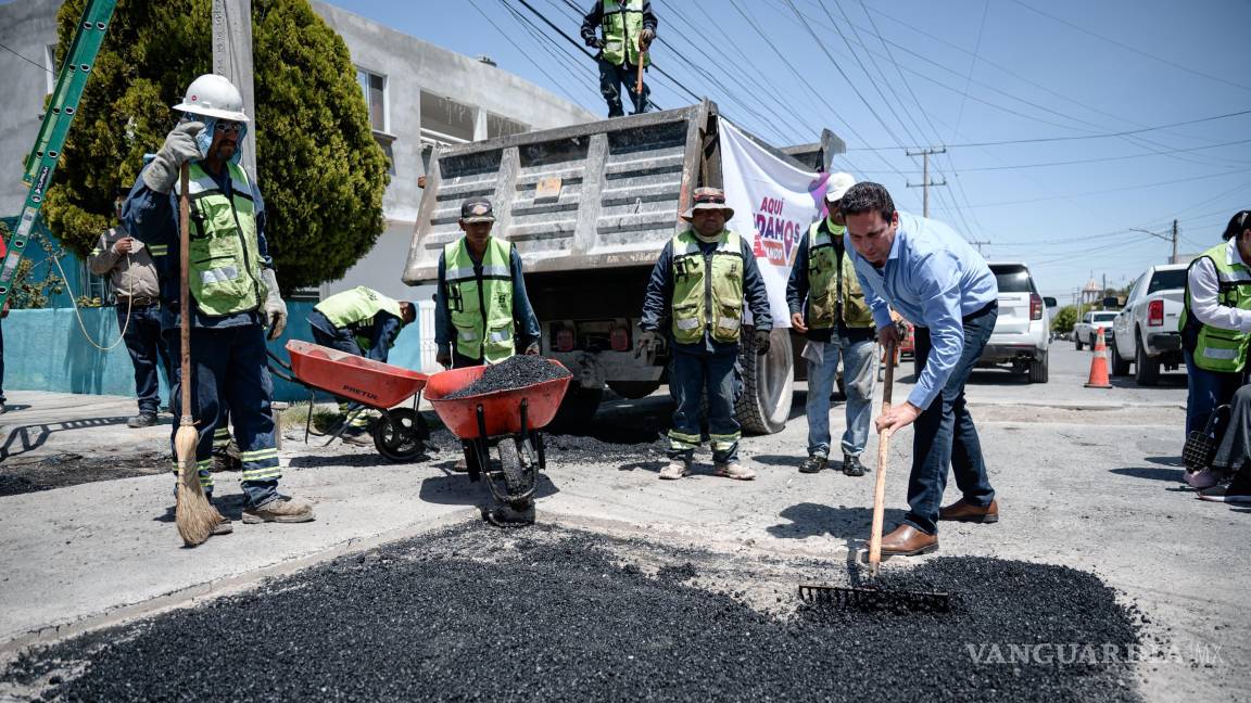 Saltillo: suman 29 mil baches atendidos en 2025; continúa programa ‘Aquí Andamos’
