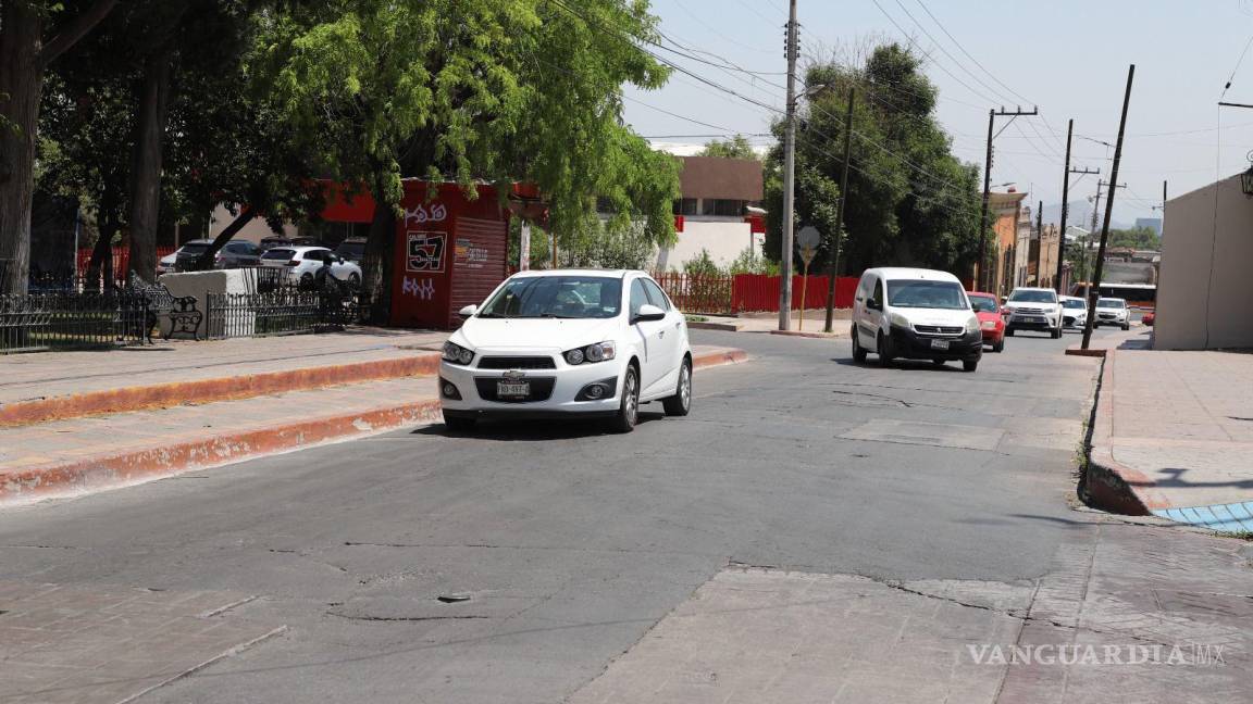 ¡Al fin! Este lunes inicia la rehabilitación de la calle General Cepeda, en el centro de Saltillo