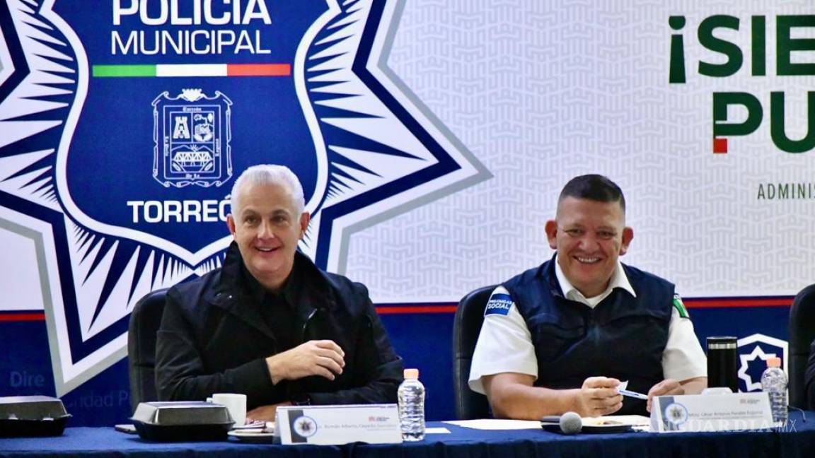 Román Cepeda instruye a cuerpos de seguridad a redoblar esfuerzos por cierre de año en Torreón