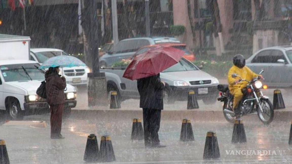 ¡Aguas!... Seguirán las lluvias fuertes en México; granizadas y fuertes vientos azotarán a estos estados