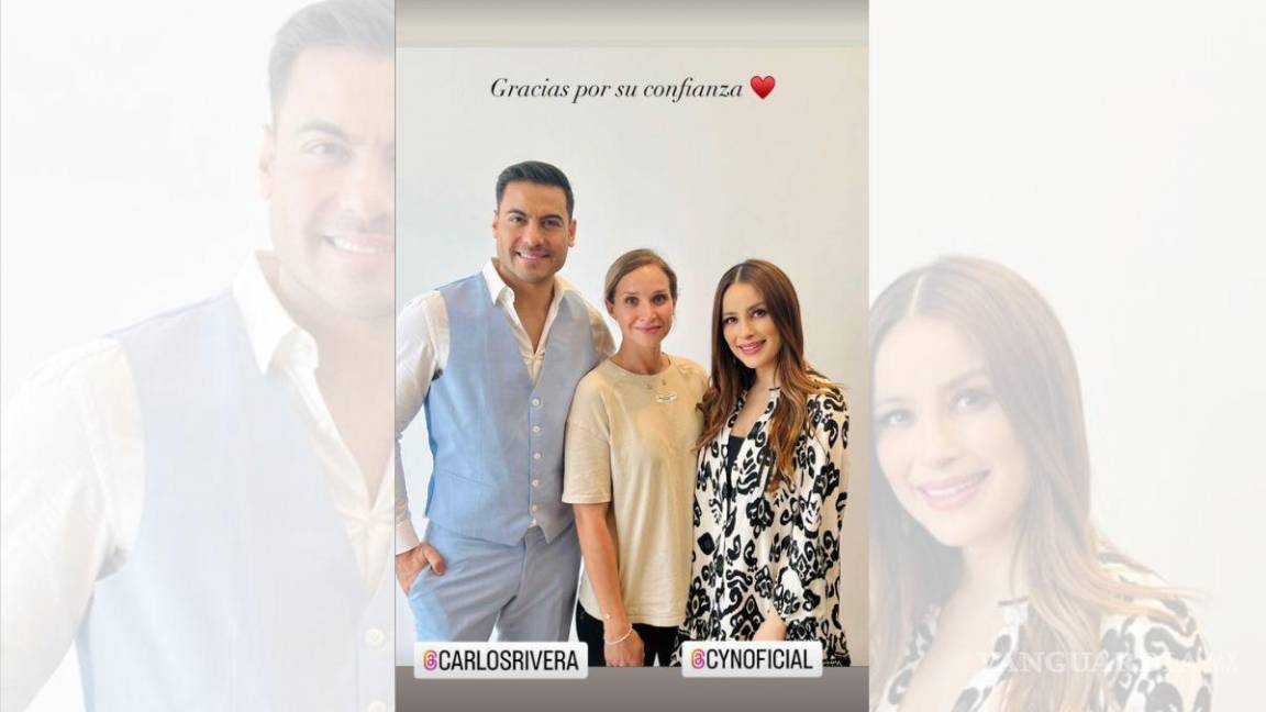 $!La fotógrafa saltillense compartió a través de Instagram una foto con la famosa pareja.