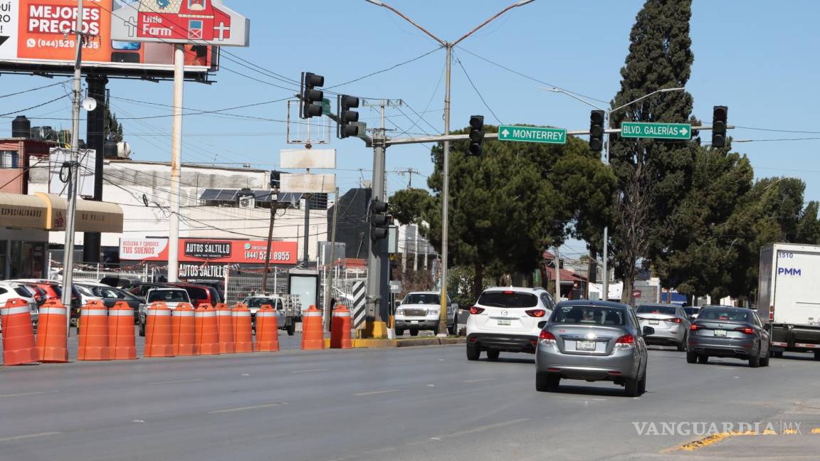 Instalará Municipio de Saltillo semáforos inteligentes en bulevar V. Carranza