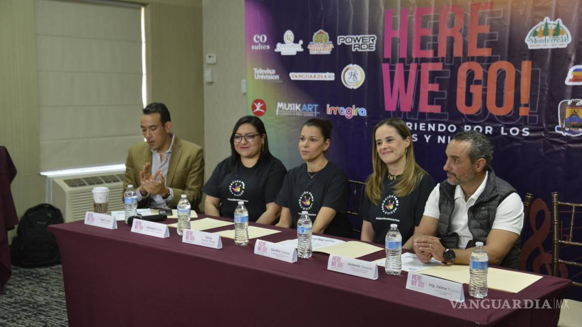 Presentan carrera Here We Go! a beneficio de niños y niñas de Saltillo; donarán prótesis y adaptarán escuelas