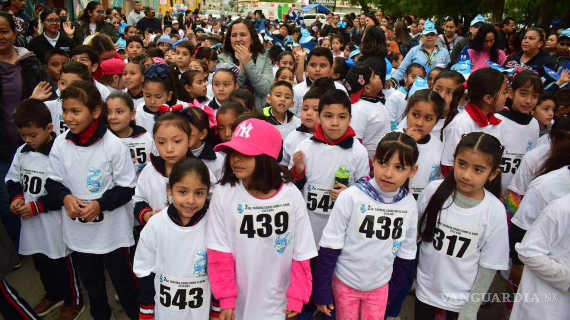 Cientos de niños corren por el cuidado ambiental en San Buenaventura