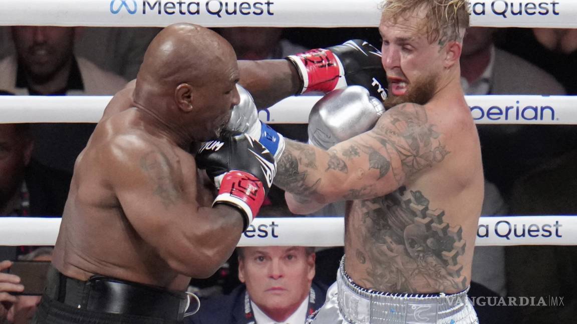 Mike Tyson pierde ante Jake Paul en una pelea para el olvido