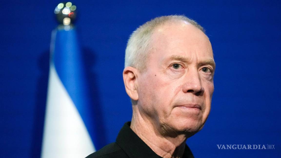 $!El ministro de Defensa israelí, Yoav Gallant en Tel Aviv.