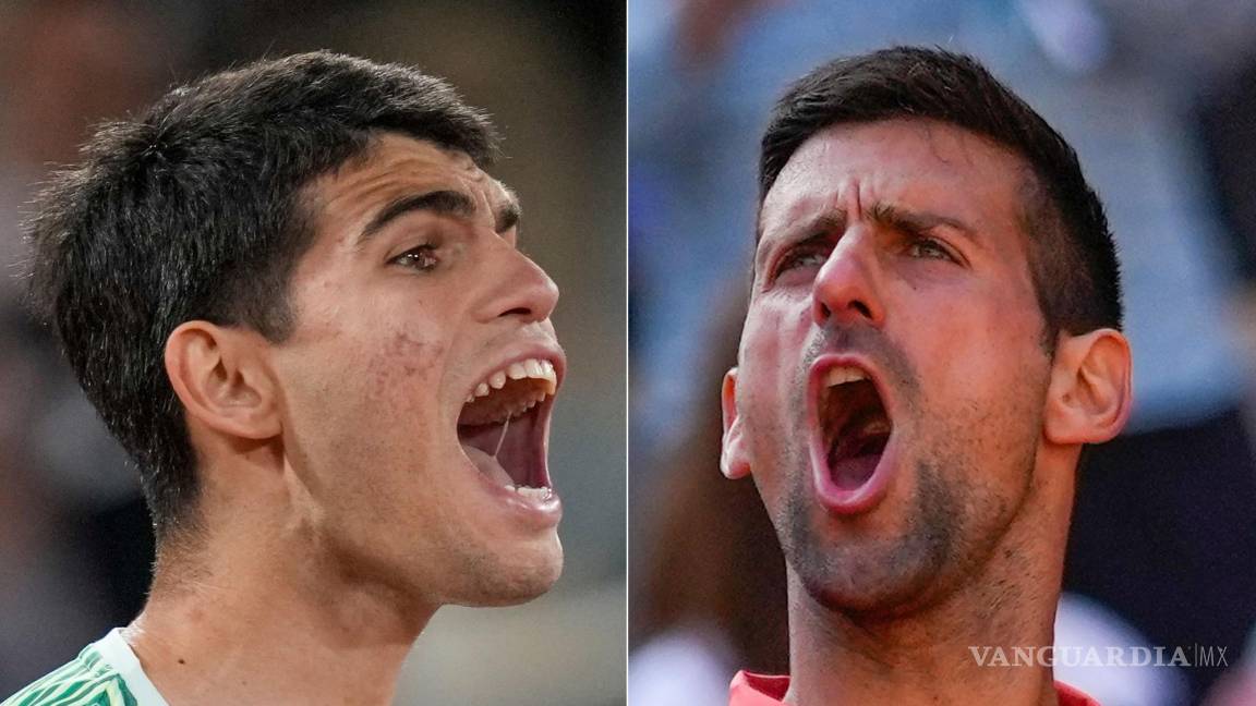 Final adelantada de Roland Garros: Novak Djokovic enfrentará en Semifinales a Carlos Alcaraz