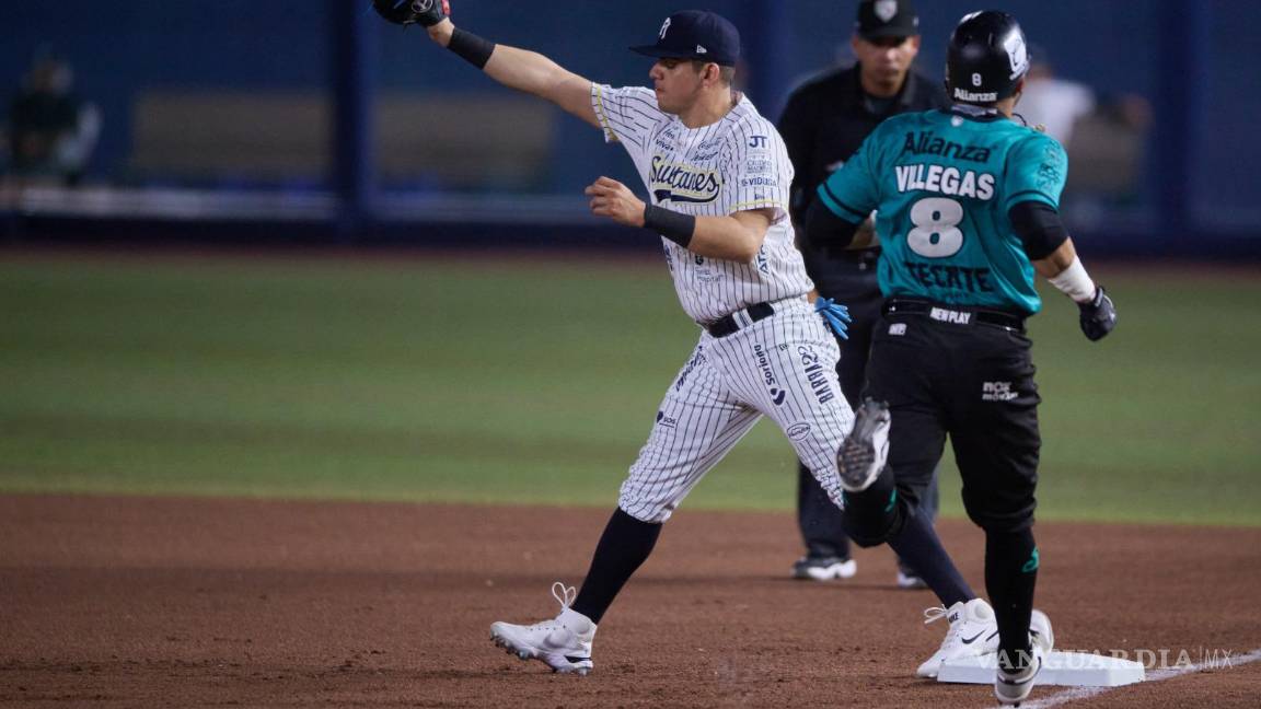 $!La Nave Verde intentó acelerar a fondo para recuperarse pero no lo pudieron conseguir ante el buen trabajo de los Sultanes de Monterrey.