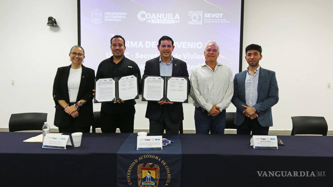 Participará la UAdeC en la planificación y diseño de espacios urbanos de Coahuila