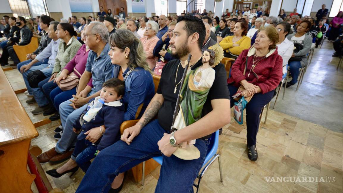 Saltillo: Del culto a San Judas Tadeo, modesto personaje bíblico a fenómeno de masas