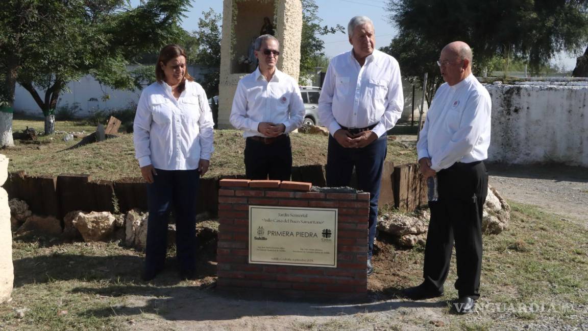 Inicia la construcción del ‘Jardín Sensorial’ en la casa hogar El Buen Samaritano en Saltillo