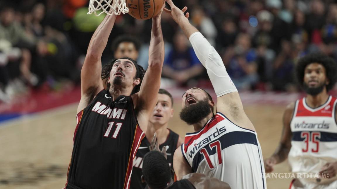 Jaime Jaquez hace historia en la Arena CDMX: Heat de Miami arrasa a Wizards en una noche de récord