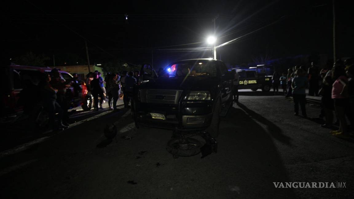 Atropellan a motociclista en colonia Guayulera, Saltillo; se reporta delicado