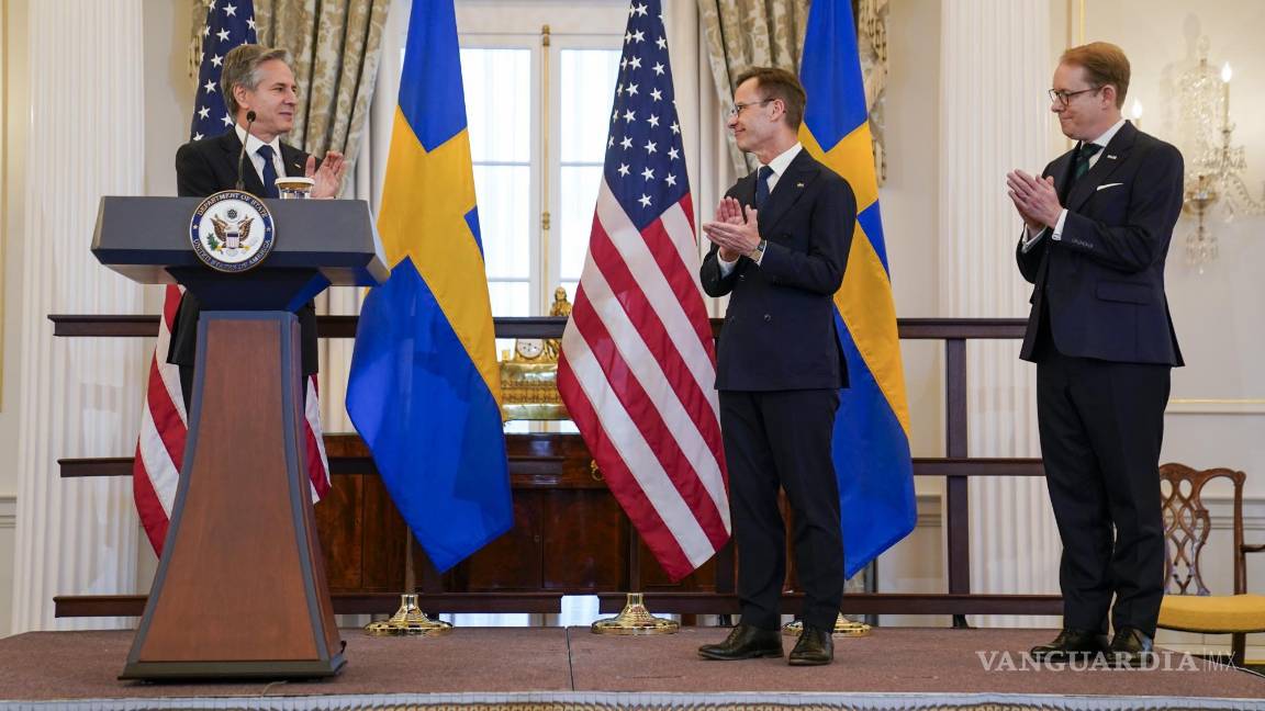 $!“Este es un momento histórico para Suecia. Es histórico para la alianza. Es historia para la relación transatlántica”, precisó el Secretario de Estado Antony Blinken.