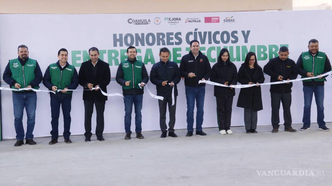 $!Autoridades destacaron la importancia de impulsar infraestructura educativa.