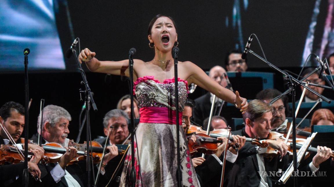 $!La soprano surcoreana, Hera Hyesang Park y la Orquesta Filarmónica de la Ciudad de México, en la 50 edición del Festival Internacional Cervantino.
