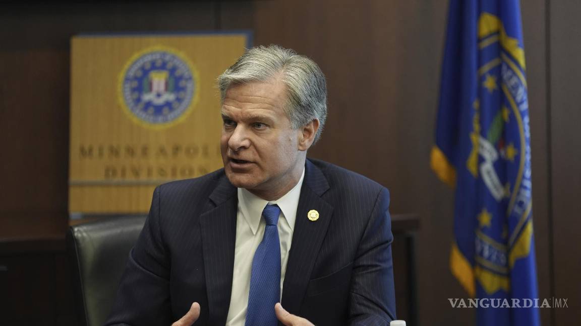 $!El director del FBI, Christopher Wray.