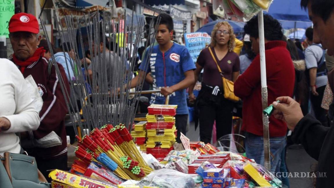 Congreso pide a municipios coahuilenses control en venta de cohetes