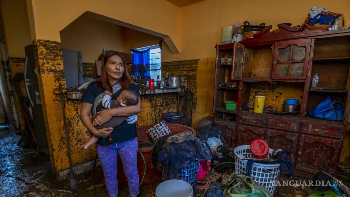 Afectan inundaciones a 26% de casas en Múzquiz; hay más de 22 mil damnificados