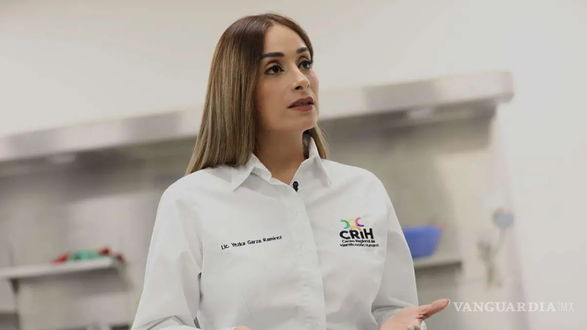 $!Yezka Garza, titular del CRIH, precisó estas acciones que realizan para contar con información de las familias de desaparecidos.