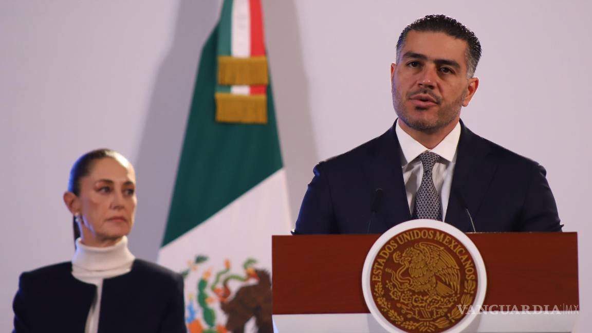 $!García Harfuch explicó este plan de seguridad que tiene como fin principal pacificar al país.