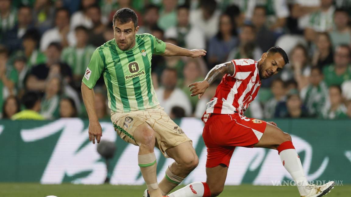 Betis asegura su posición en puestos europeos con una victoria de 3-2 sobre el Almería