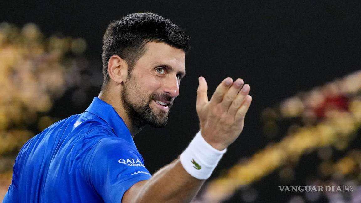 Novak Djokovic rompe récord de Roger Federer tras victoria en el Australian Open