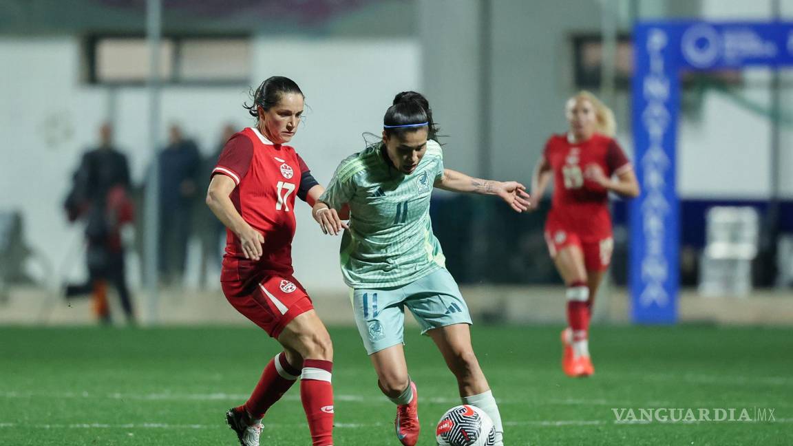 Tri Femenil cae ante Canadá en la Copa Pinatar 2025; ahora van contra China