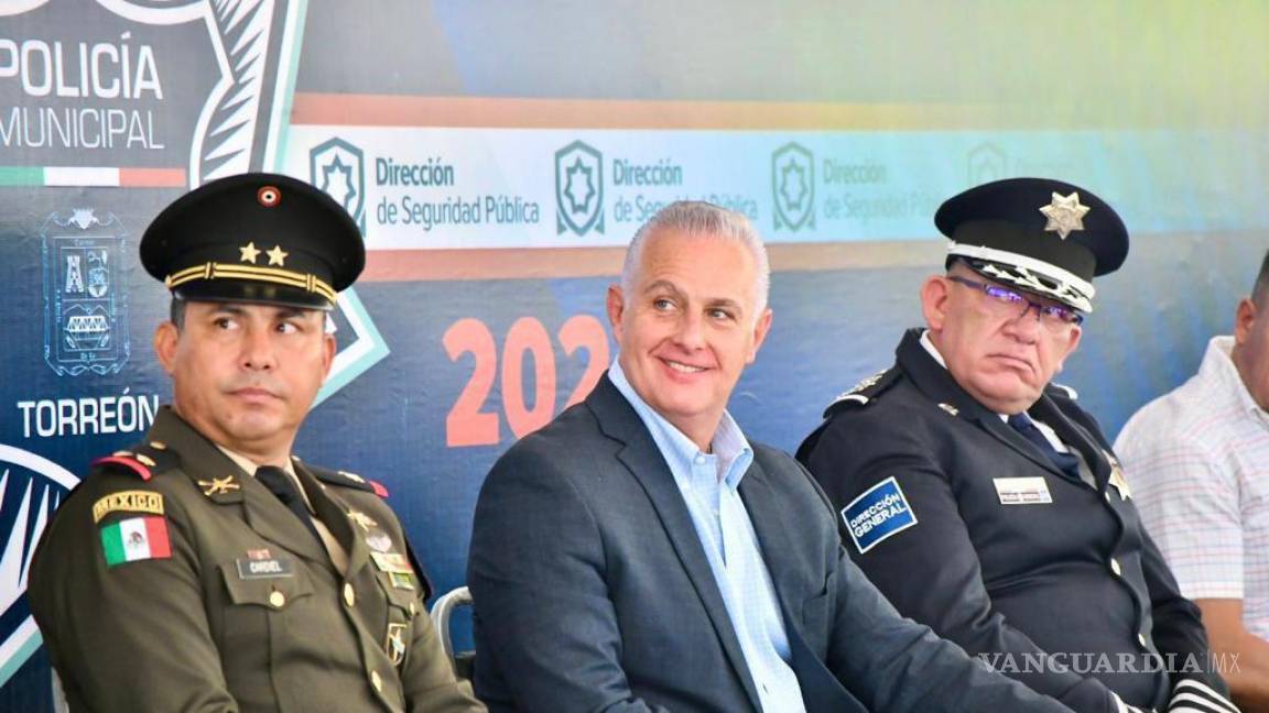 Alcalde de Torreón arranca curso de formación de cadetes en la Academia de Policía