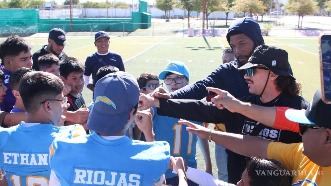 $!La convivencia con el jugador profesional forma parte de las actividades de promoción y fomento deportivo de la ciudad.