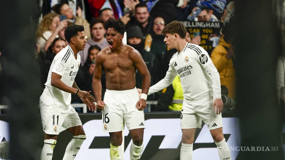 Endrick lidera la remontada del Real Madrid y avanzan a Cuartos de Final de la Copa del Rey