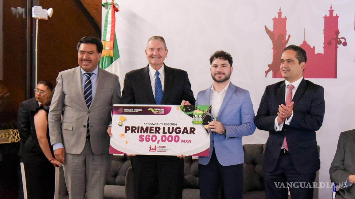 Joven de Coahuila gana Concurso Nacional de Transparencia en Corto