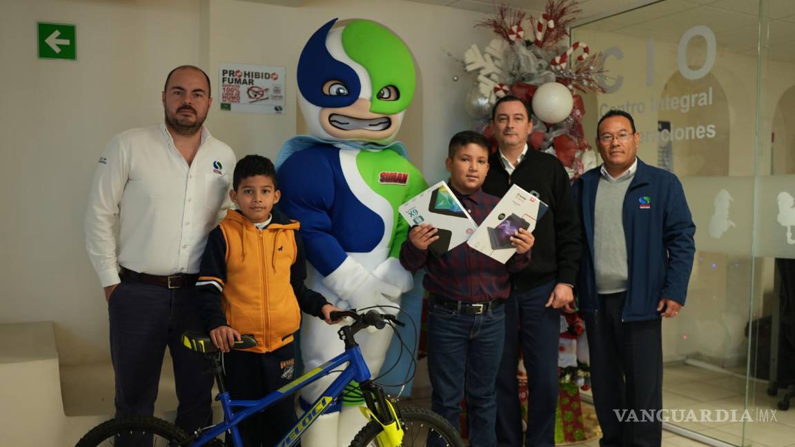 Crea conciencia ecológica: premia Simas Monclova a niños ganadores de ‘Vigilante del Agua’