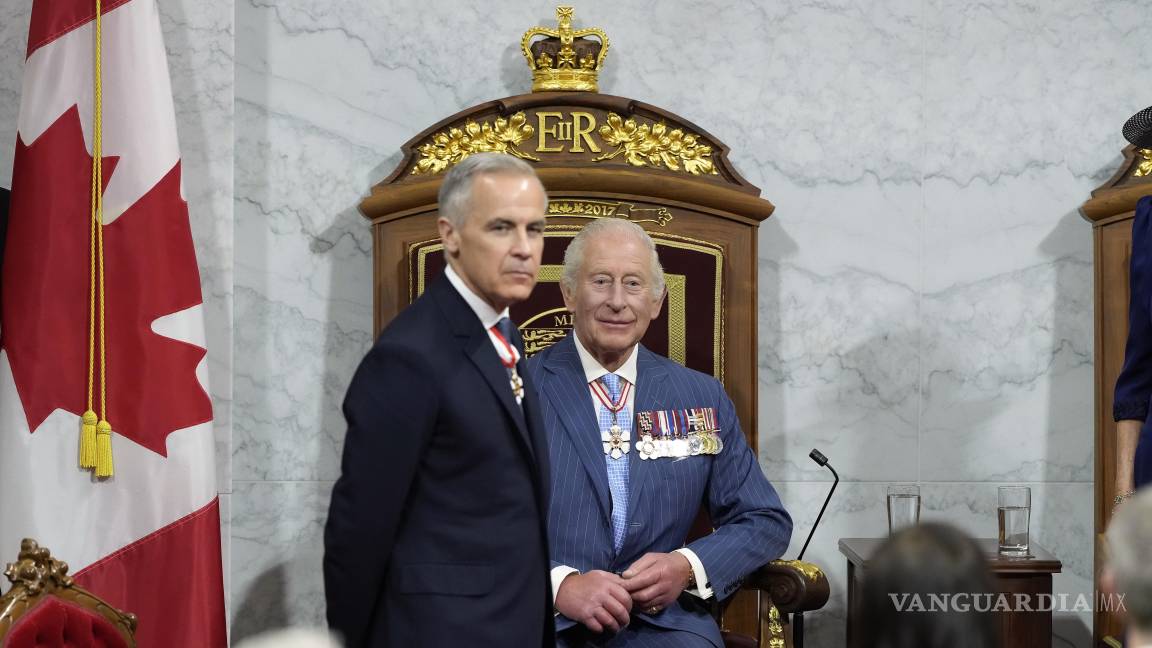 $!Mark Carney, dijo que Canadá está sufriendo “los peligros de la sobredependencia económica y en materia de seguridad”