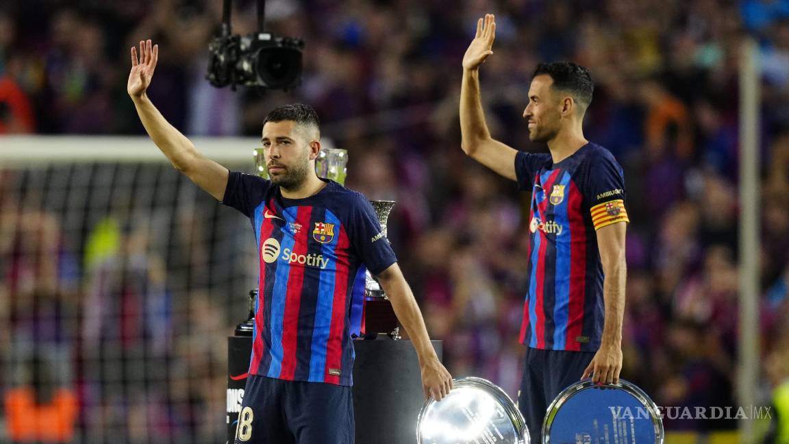 El Mallorca de Javier Aguirre pierde ante el Barcelona, en la despedida de Alba y Busquets