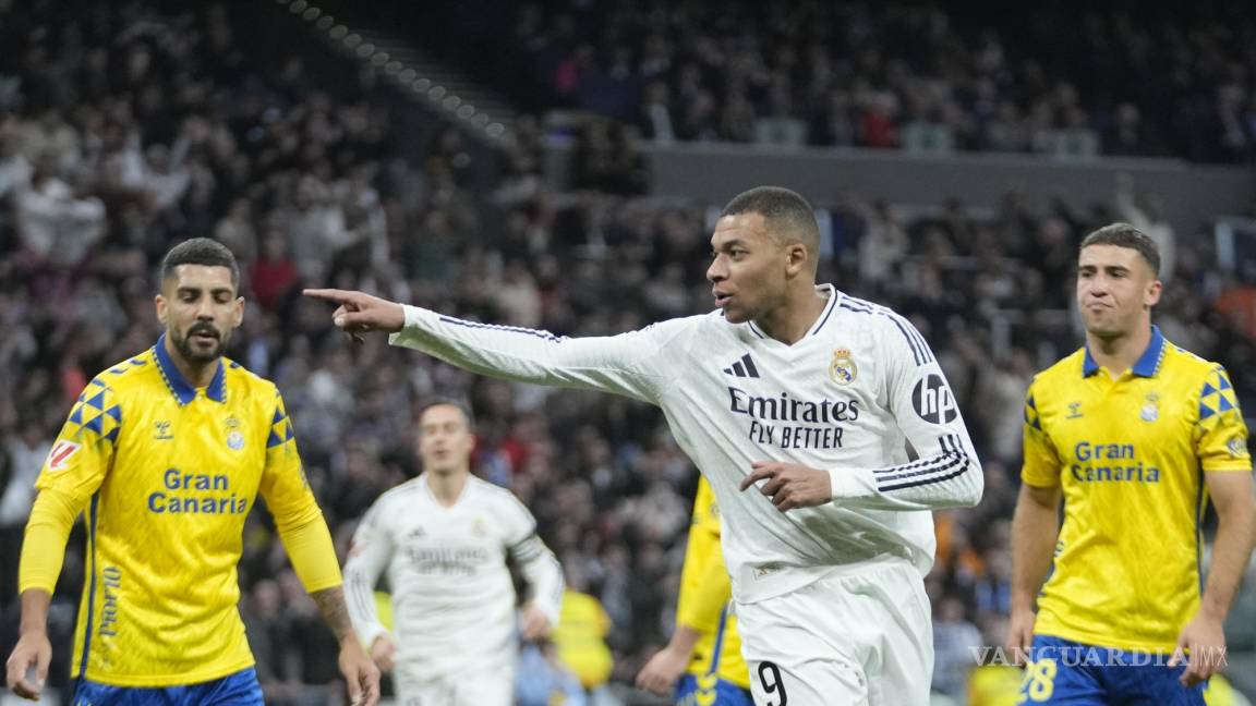 Con Kylian Mbappé como figura, el Real Madrid se mantiene líder en LaLiga tras golear a Las Palmas