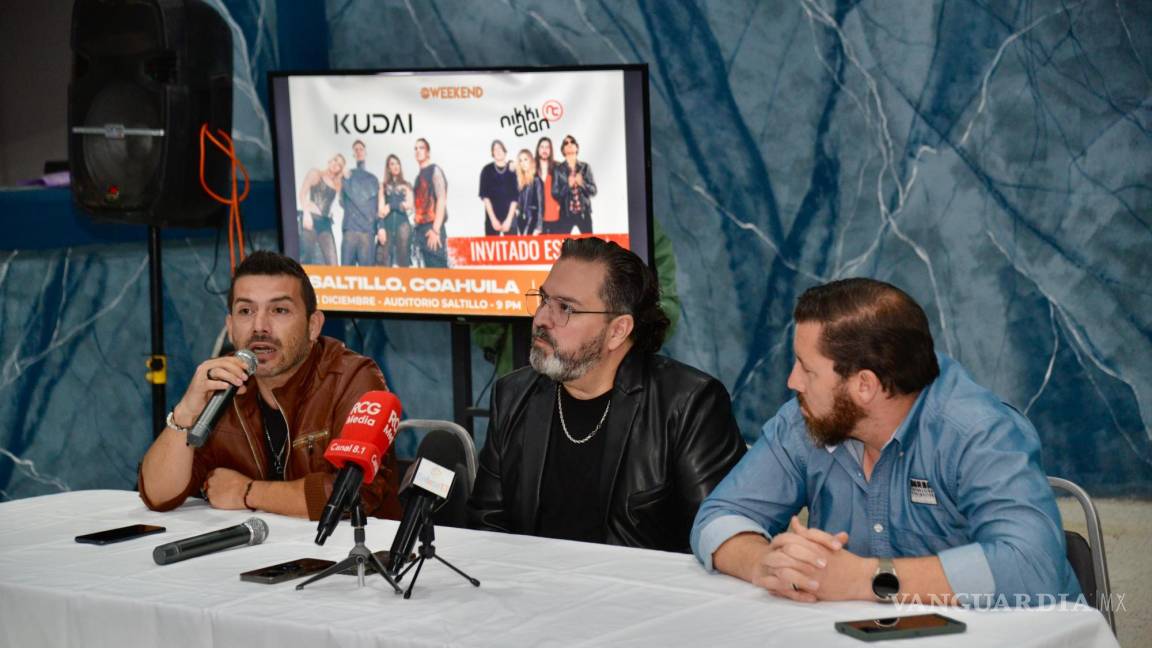 ¡A cantarle a la nostalgia! Cuenta regresiva para el concierto de Kudai en Saltillo