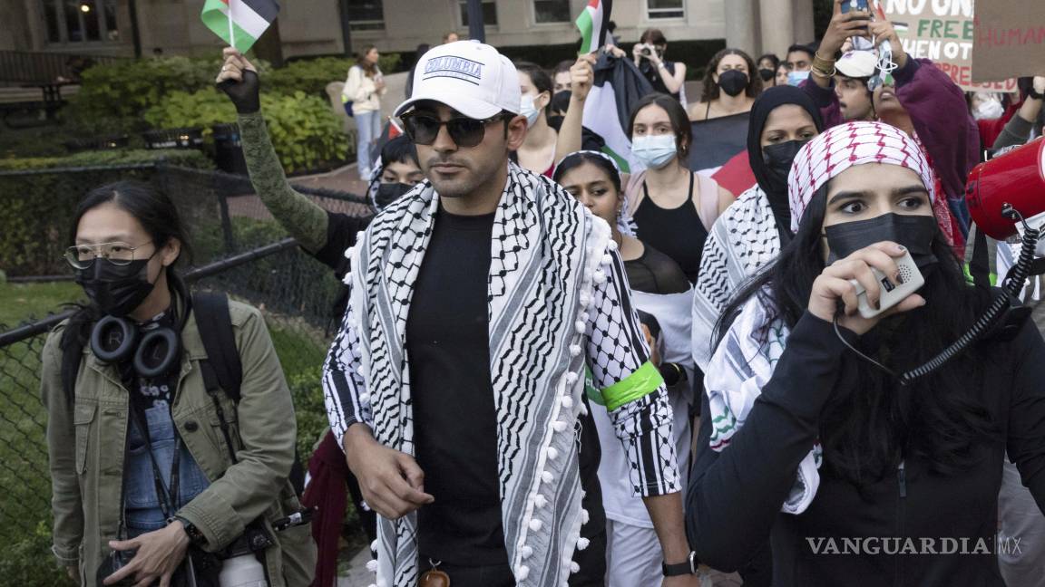 Libera EU a estudiante palestino detenido por protestas contra la guerra de Gaza