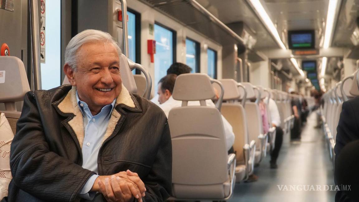 $!Este sábado, el presidente inauguró la estación Santa Fe del Tren Insurgente.