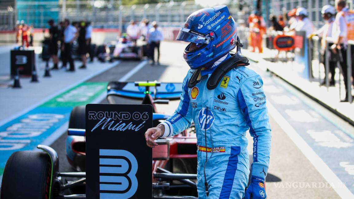 Carlos Sainz asegura que Checo Pérez debió de recibir penalización y no él en el GP de Miami