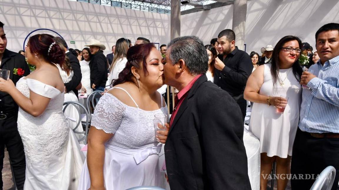 Y en programa de Bodas Comunitarias de Monclova, 120 parejas se dan el sí’