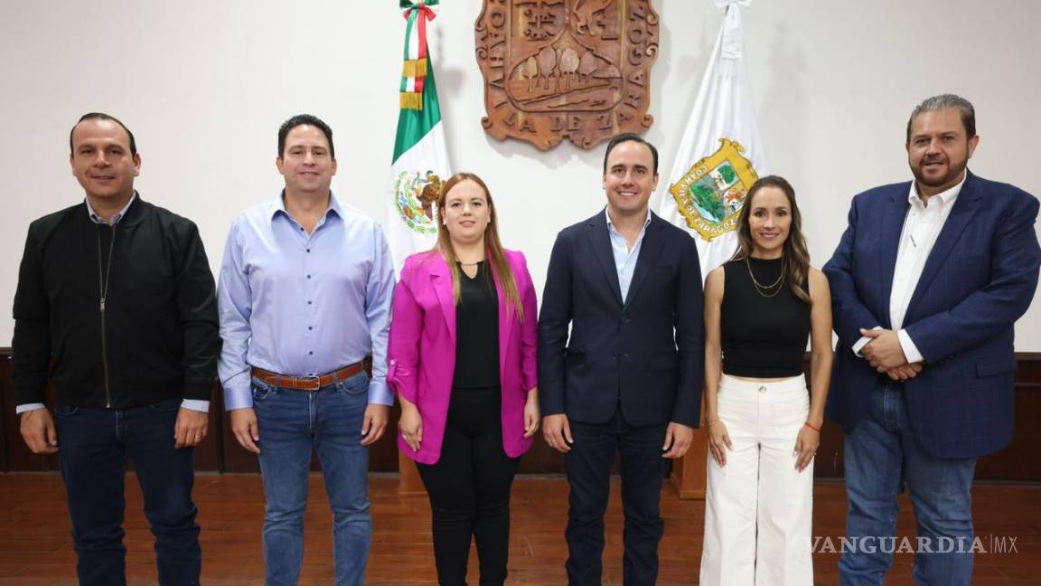 Da Manolo Jiménez respaldo a alcaldes electos de Coahuila