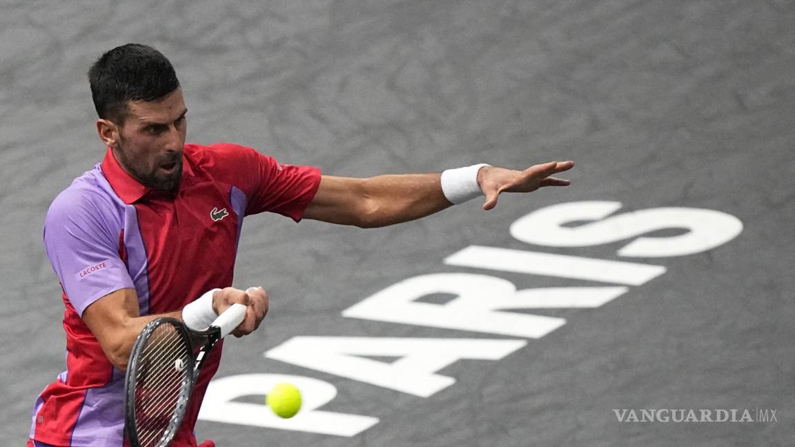 Djokovic, a la segunda ronda del Masters de París
