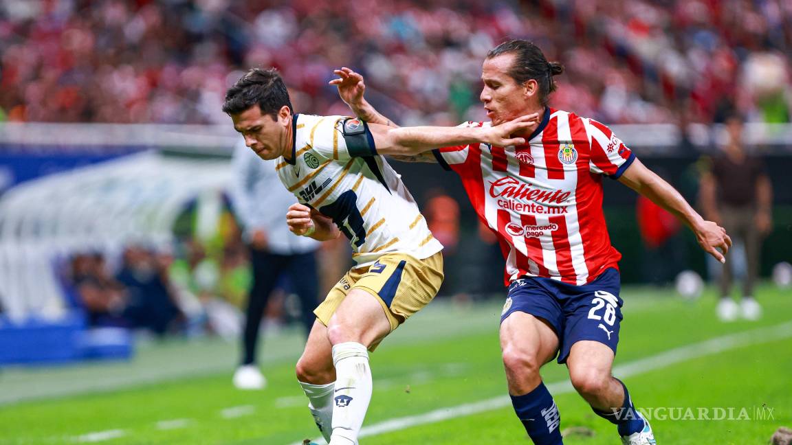 Pumas y Chivas se juegan puntos vitales en la Jornada 10: fecha, hora y dónde ver