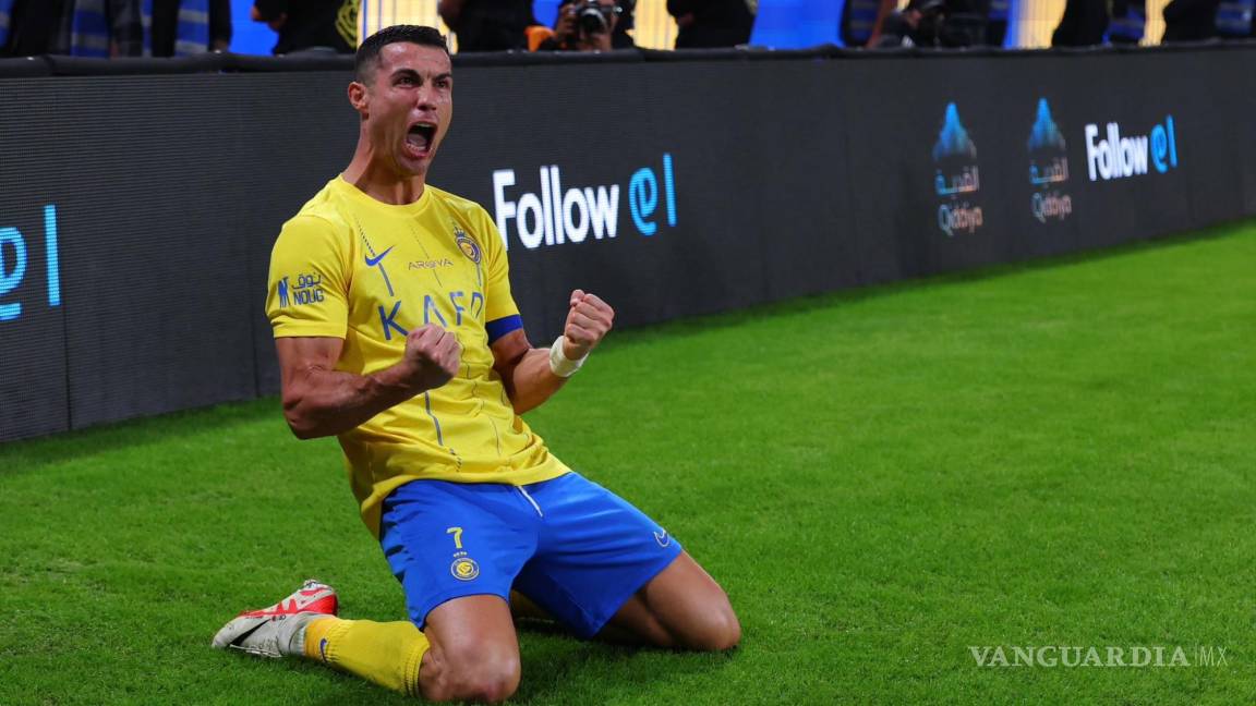 Al grito de ‘¡siuuu!’, Cristiano Ronaldo marca doblete y le da el triunfo al Al-Nassr