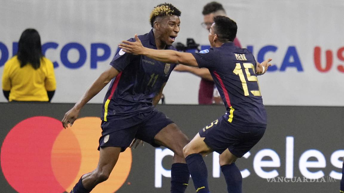 $!Kevin Rodríguez hizo el gol que le dio las esperanzas a Ecuador.