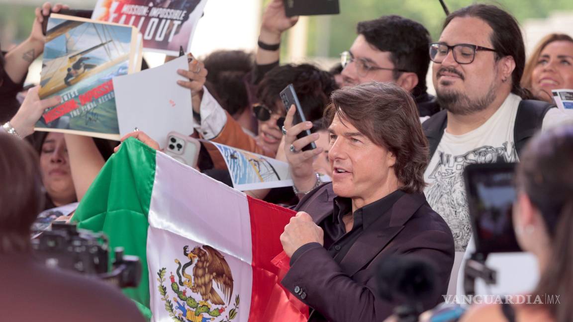 ¡El eterno espía! ‘Enamora’ Tom Cruise a México con preestreno de su última misión