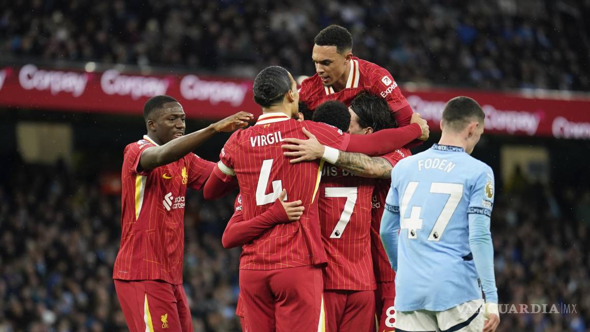 Liverpool toma ventaja en la Premier League con triunfo sobre el City