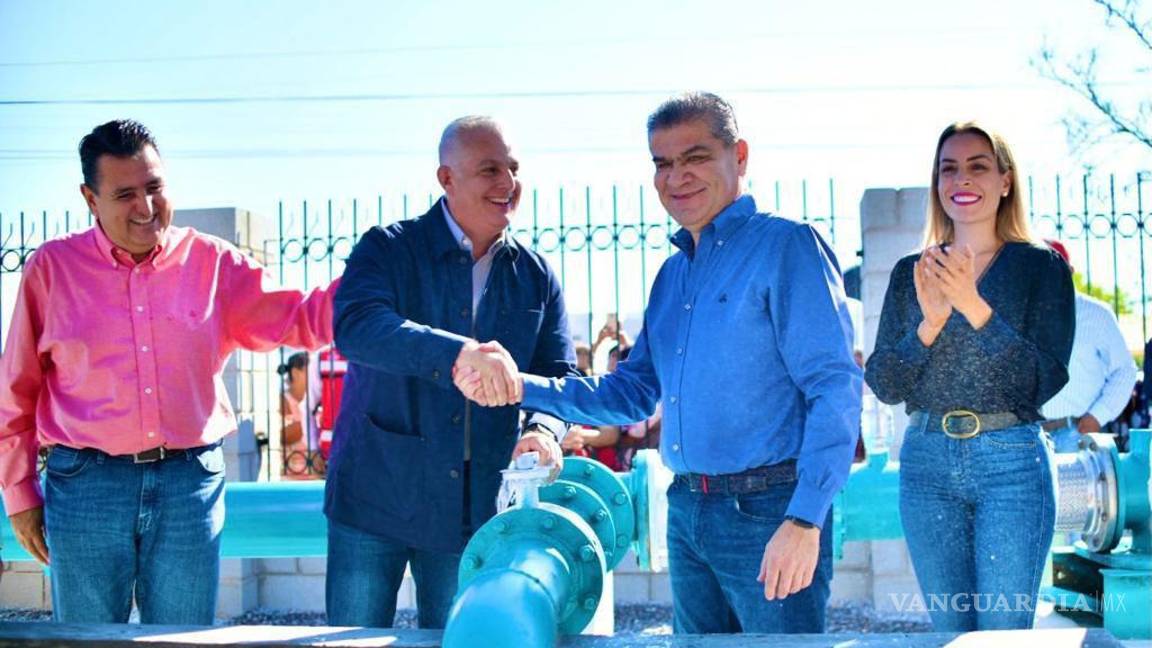 Inauguran en Torreón el quinto pozo de agua perforado durante esta administración